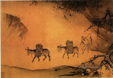 中国 Painting - 中国の伝統的なマユアン朝雪